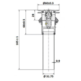 Nút xả nhấn American Standard FFAS7979