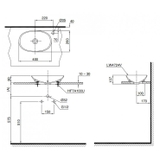 Lavabo rửa mặt TOTO LT4724#XW đặt bàn [Cao cấp] sứ chống bám bẩn