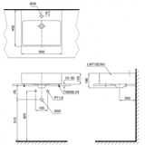Lavabo chậu rửa mặt TOTO LT710CTR#XW đặt bàn sứ chống bám bẩn