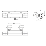 Vòi sen tắm American WF-4950 nóng lạnh