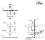 Lavabo chậu rửa mặt Caesar LF5257 đặt bàn