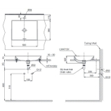 Lavabo chậu rửa mặt TOTO LT4715G19#XW đặt bàn [Cao cấp]