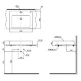 Lavabo chậu rửa mặt TOTO LT951C#XW đặt bàn sứ chống bám bẩn