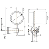 Kệ ly American Standard WF-6583