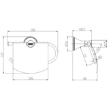 Hộp đựng giấy vệ  sinh American Standard WF-0287
