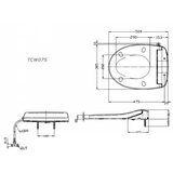 Nắp Rửa Cơ Ecowasher TOTO TCW07S (E2)