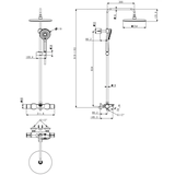 Sen Cây American Standard WF-1M13 (WF1M13) Loven Cảm Biến Nhiệt