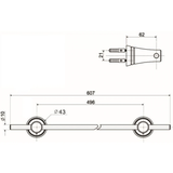 Thanh treo khăn American Standard WF-6588