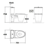 Bồn cầu 2 khối American Standard LOVEN VF-2162