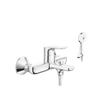 Vòi sen tắm nóng lạnh INAX BFV-1403S-8C tay sen tăng áp si (BFV1403S-8C)
