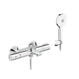 Vòi sen tắm nóng lạnh INAX BFV-3413T-8C tự động tay sen tăng áp si (BFV3413T-8C)