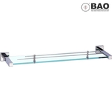Kệ kính Inox Bao BNV02 - Phụ kiện nhà vệ sinh, nhà tắm