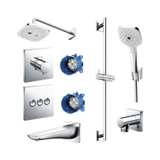 Bộ sen tắm âm tường Toto GLOBAL FITTINGS TBW02004A nóng lạnh