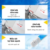 Bồn cầu 1 khối Caesar CD1353F nắp rửa cơ TAF060