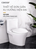 Bồn cầu 1 khối Caesar CD1395