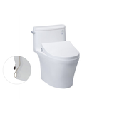 Bồn cầu 1 khối TOTO MS887DRE4 nắp rửa TCW1211A