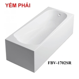 Bồn tắm yếm INAX FBV-1702S dài 1m7 (FBV1702S)