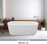 Bồn tắm Oval Euroca EU0-1575 dài 1m5 đặt sàn