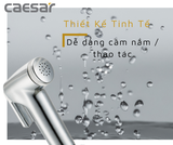 Vòi xịt vệ sinh Caesar BS304CW