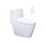 Bồn Cầu 1 khối CAESAR C1363F Nắp Rửa Điện Tử TAF710H