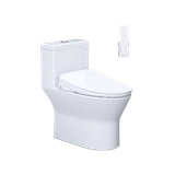 Bồn Cầu 1 khối CAESAR C1374F Nắp Rửa Điện Tử TAF710H