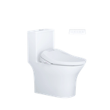 Bồn Cầu 1 khối CAESAR C1391F Nắp Rửa Điện Tử TAF610H