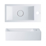 Lavabo chậu rửa mặt Caesar LF5239S treo tường