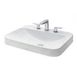 Lavabo chậu rửa mặt Toto LT5616#XW đặt bàn sứ chống bám bẩn