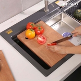 Chậu rửa chén đá BOSSCO BC-A10052XĐ 1 hộc 2 phím đa năng