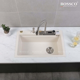 Chậu rửa chén đá BOSSCO BC-A8252TKS 1 hộc 2 phím đa năng