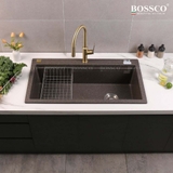Chậu rửa chén đá BOSSCO BC-B10052NKS 1 hộc