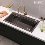 Chậu rửa chén đá BOSSCO BC-B10052NKS 1 hộc