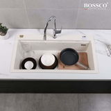 Chậu rửa chén đá BOSSCO BC-B10052TKS 1 hộc