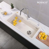 Chậu rửa chén đá BOSSCO BC-B10052TKS 1 hộc