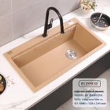 Chậu rửa chén đá BOSSCO BC-B10052VK 1 hộc