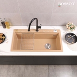 Chậu rửa chén đá BOSSCO BC-B10052VK 1 hộc