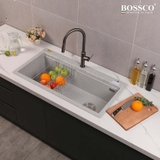 Chậu rửa chén đá BOSSCO BC-B10052XKS 1 hộc