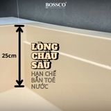 Chậu rửa chén đá BOSSCO BC-B9052KKS 1 hộc
