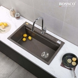 Chậu rửa chén đá BOSSCO BC-B9052NKS 1 hộc