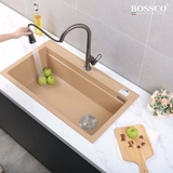 Chậu rửa chén đá BOSSCO BC-B9052VK 1 hộc