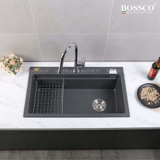 Chậu rửa chén đá BOSSCO BC-B9052XĐ 1 hộc