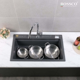 Chậu rửa chén đá BOSSCO BC-B9052XĐ 1 hộc