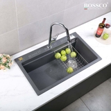 Chậu rửa chén đá BOSSCO BC-B9052XĐ 1 hộc