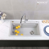 Chậu rửa chén đá BOSSCO BC-B9052XKS 1 hộc