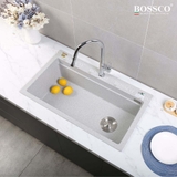 Chậu rửa chén đá BOSSCO BC-B9052XKS 1 hộc