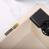 Chậu rửa chén đá BOSSCO BC-C8652KKS 1 hộc 7 phím đa năng