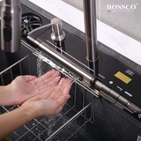 Chậu rửa chén đá BOSSCO BC-C8652XĐ 1 hộc 7 phím đa năng