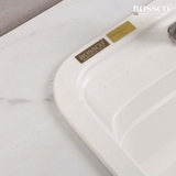 Chậu rửa chén đá BOSSCO BC-G9050TKS 1 hộc bo góc