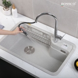 Chậu rửa chén đá BOSSCO BC-KT8150XKS1 hộc bo góc
