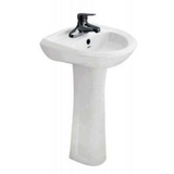 Lavabo chậu rửa mặt Viglacera VTL3 treo tường + chân